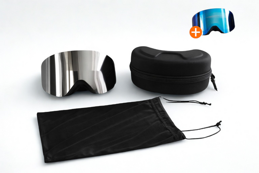 All Weather Bundle FRØSTΞK Glacier Mirror S3 + Spare FRØSTΞK Aurora Ice S1 Lens